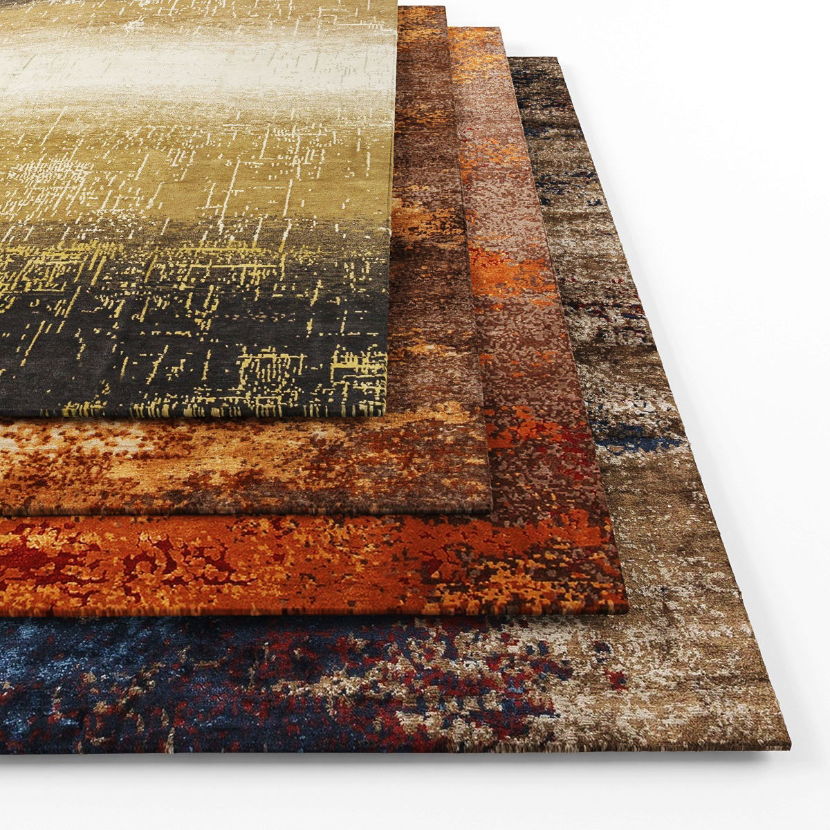 Rugs-1266 modern rugs for living room Low-poly 3D model_1