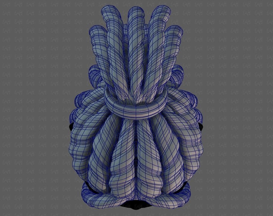 3D Hair style for boy V78 3D model_34