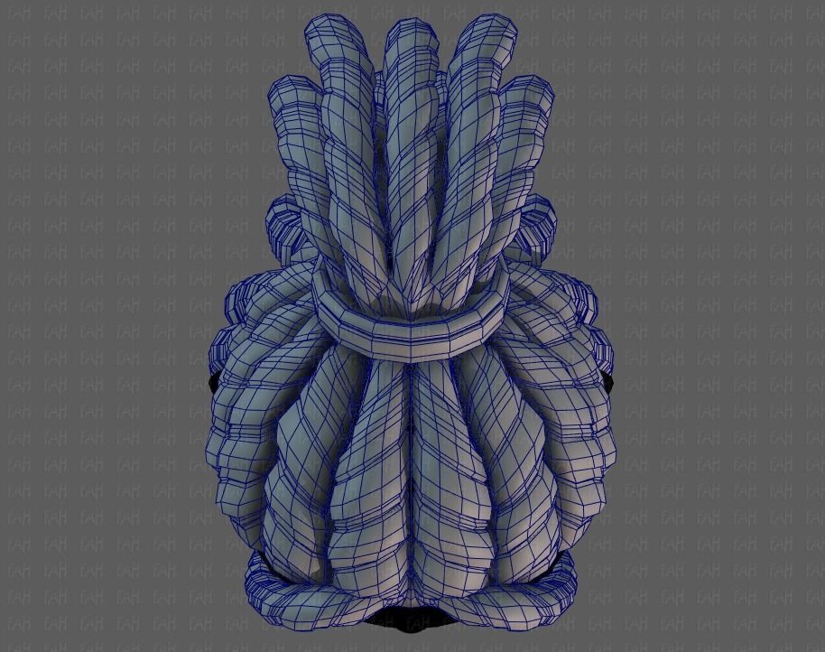 3D Hair style for boy V78 3D model_36