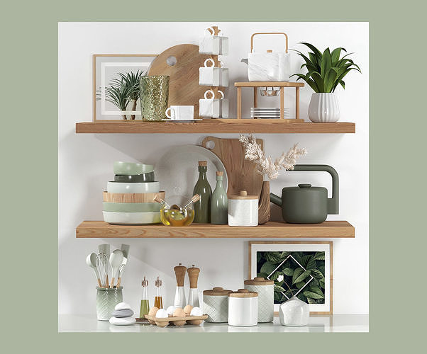 Kitchen Accessories Vol 100 3D model