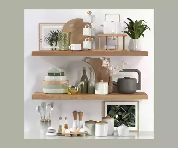 Kitchen Accessories Vol 100 3D model