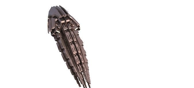 Robot tail 7  3D model