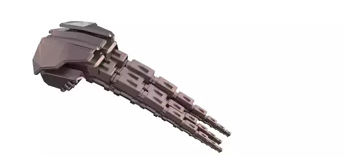 Robot tail 8 3D 3D model