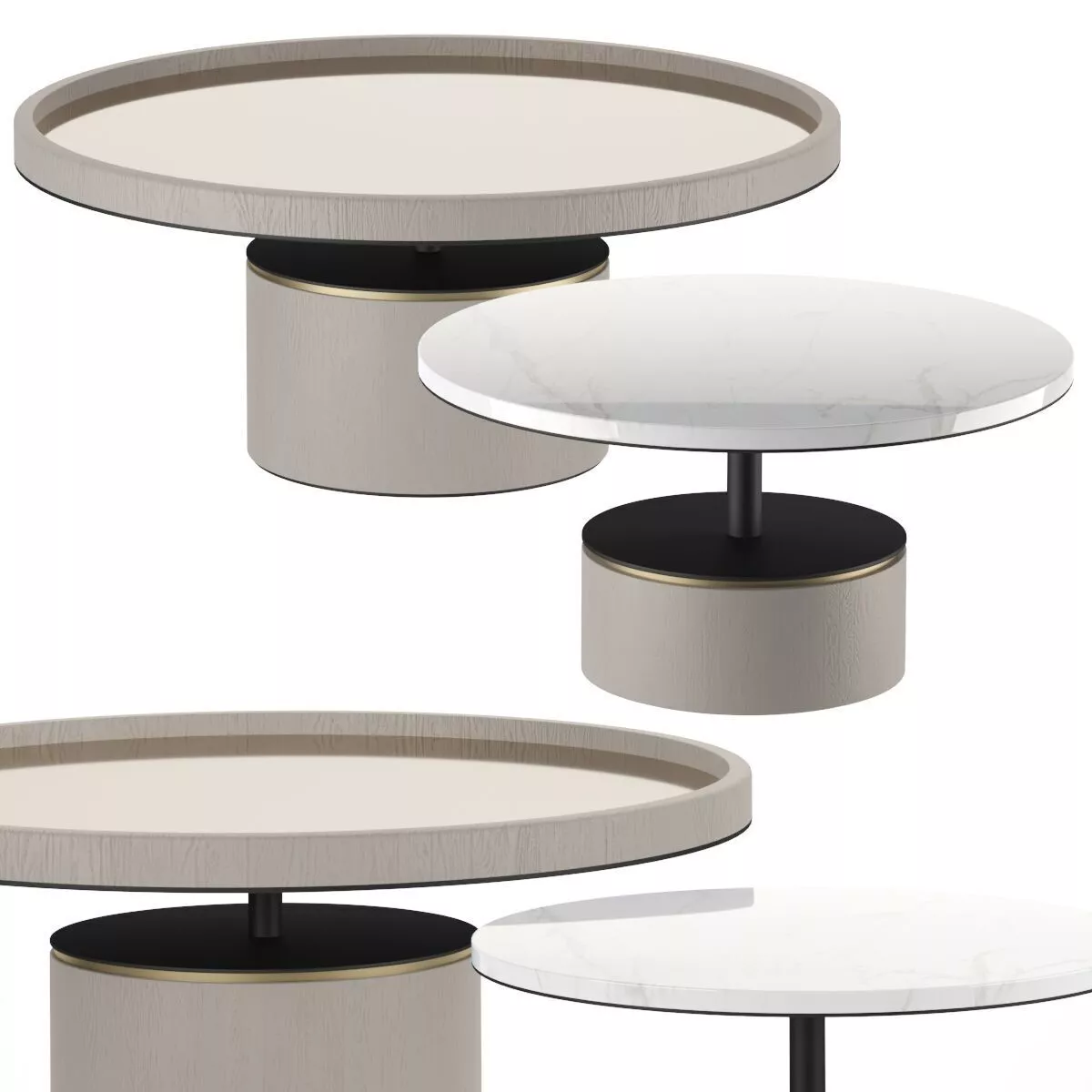Frato Paros Coffee Tables 3D model