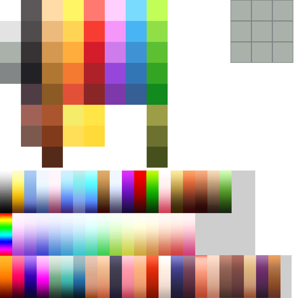 Cartoon simple lowpoly gamecharacter boy Low-poly 3D model_4