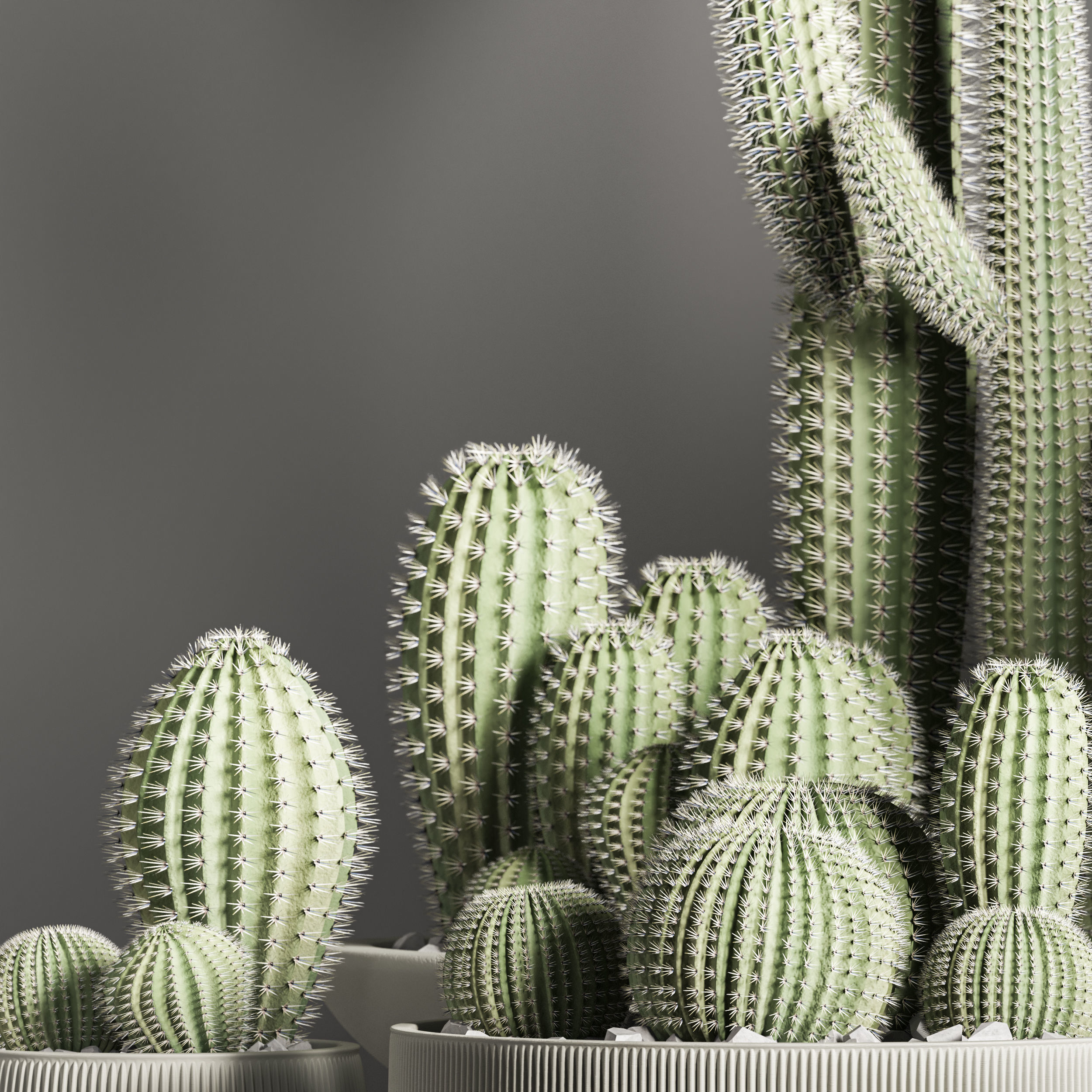 indoor plant stand 31 3D model_2