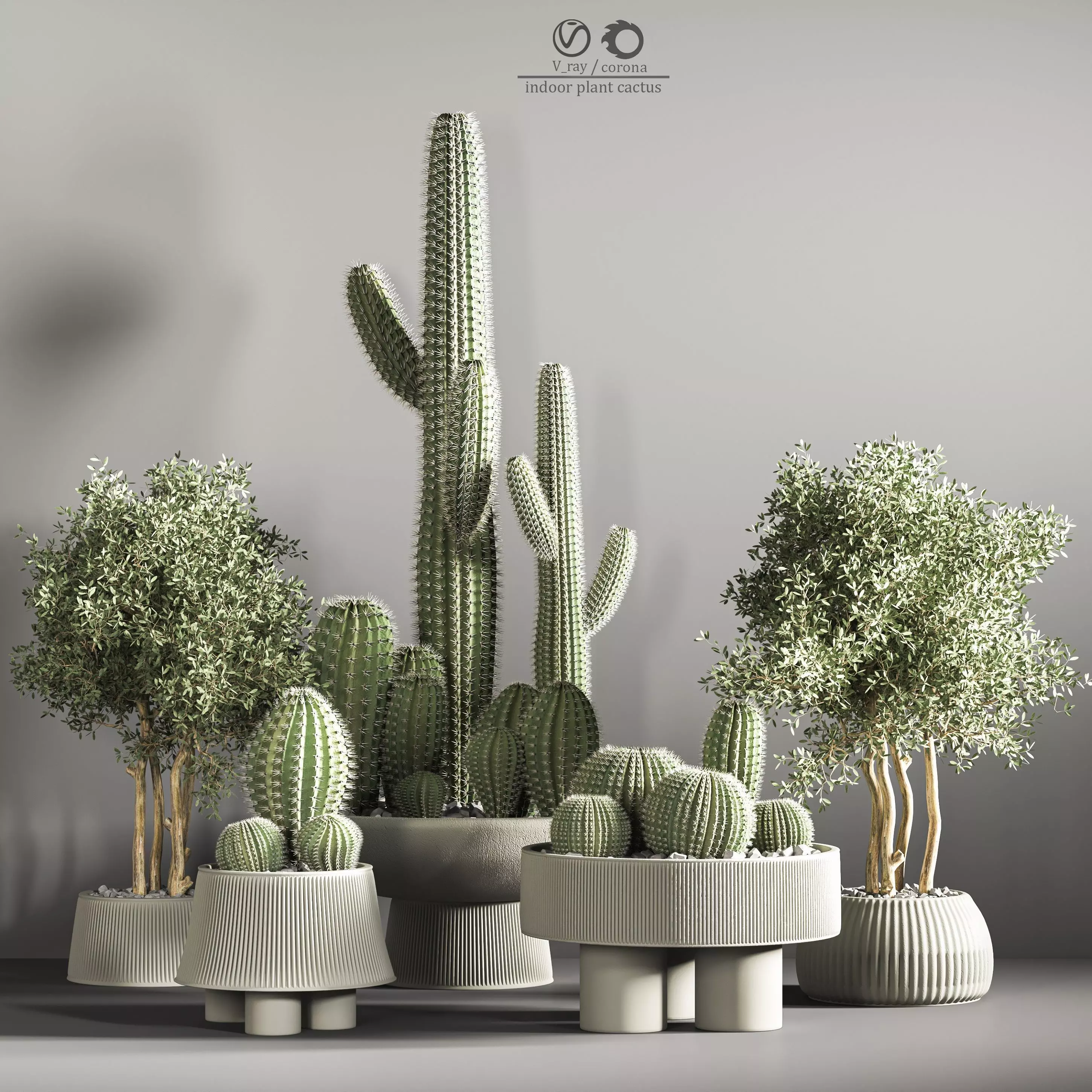 indoor plant stand 31 3D model_0