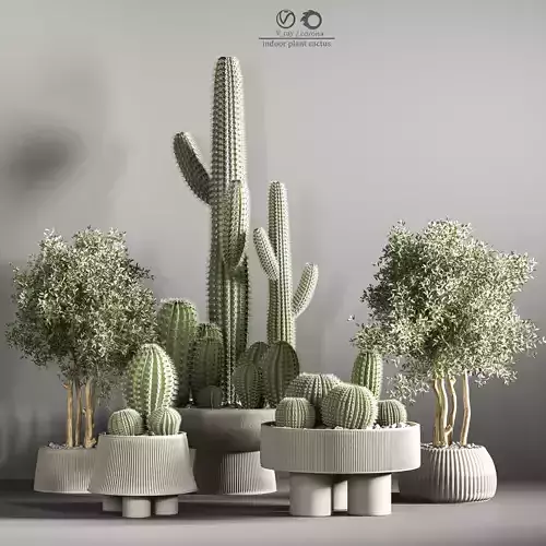 indoor plant stand 31 3D model