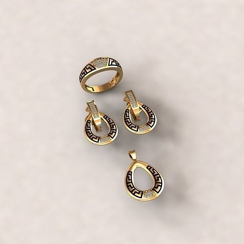engagement rings 3D Model Collection tmtr07 3D print model