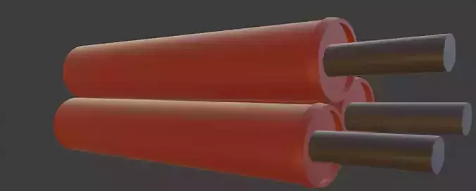 bomba three rolls of wire