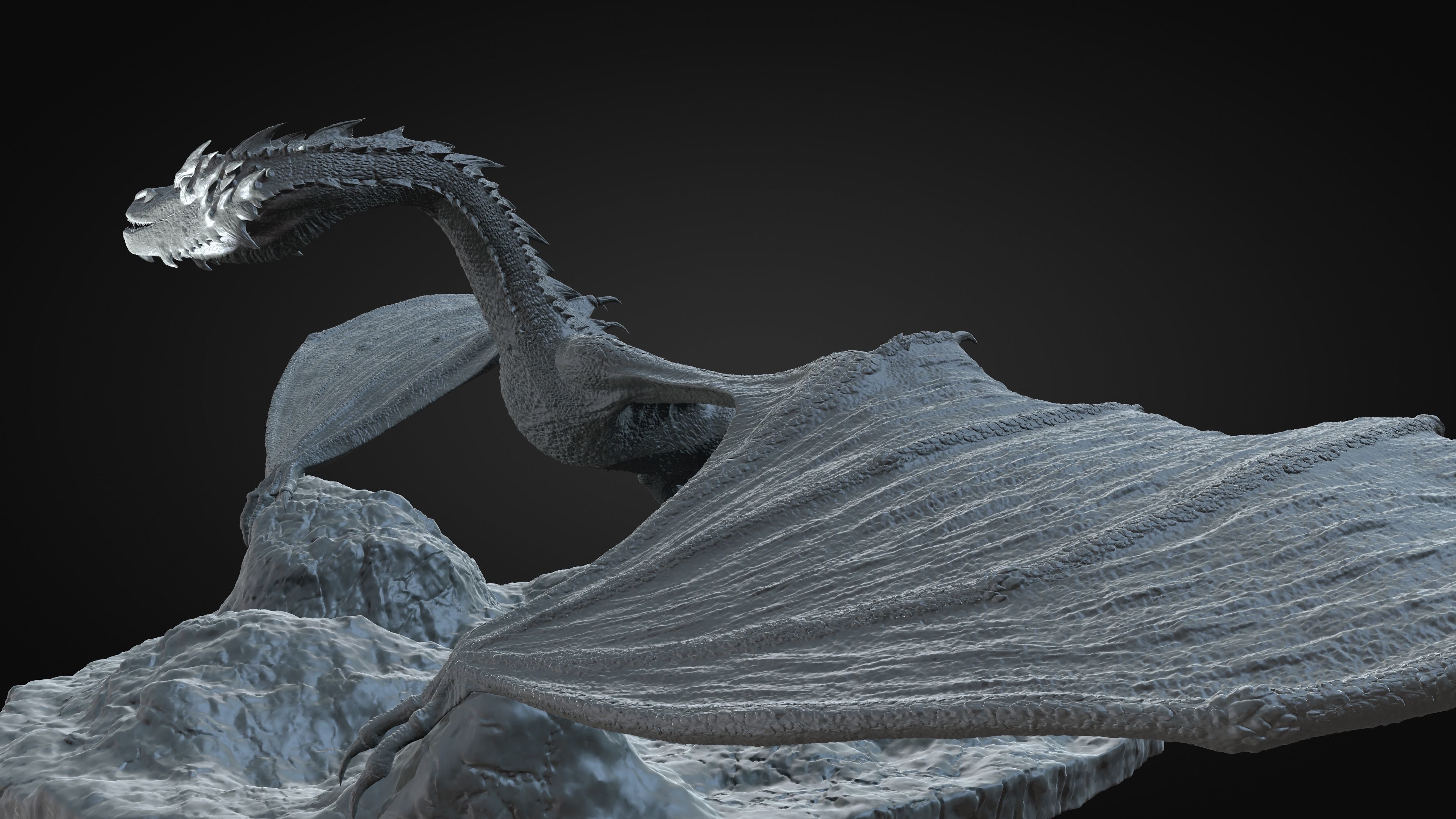Dragon Smaug 3D print model_5