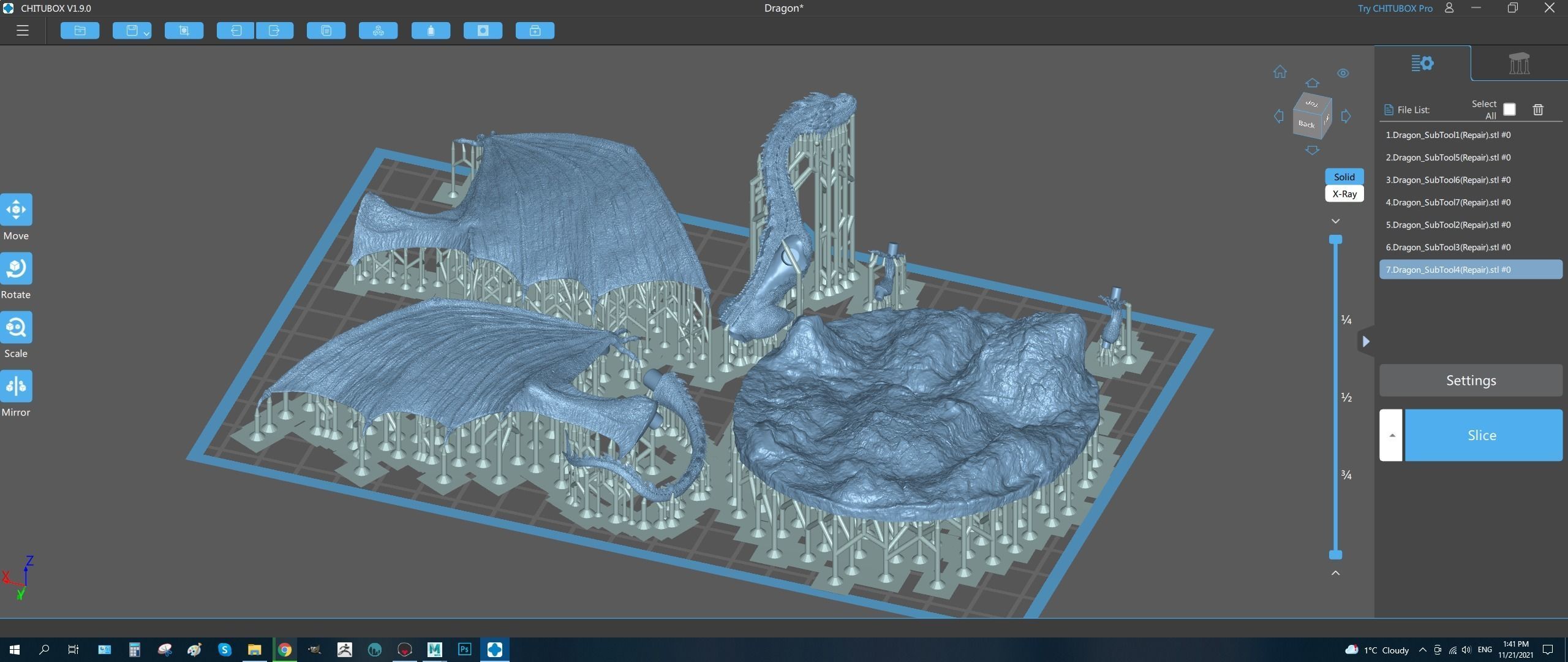 Dragon Smaug 3D print model_8