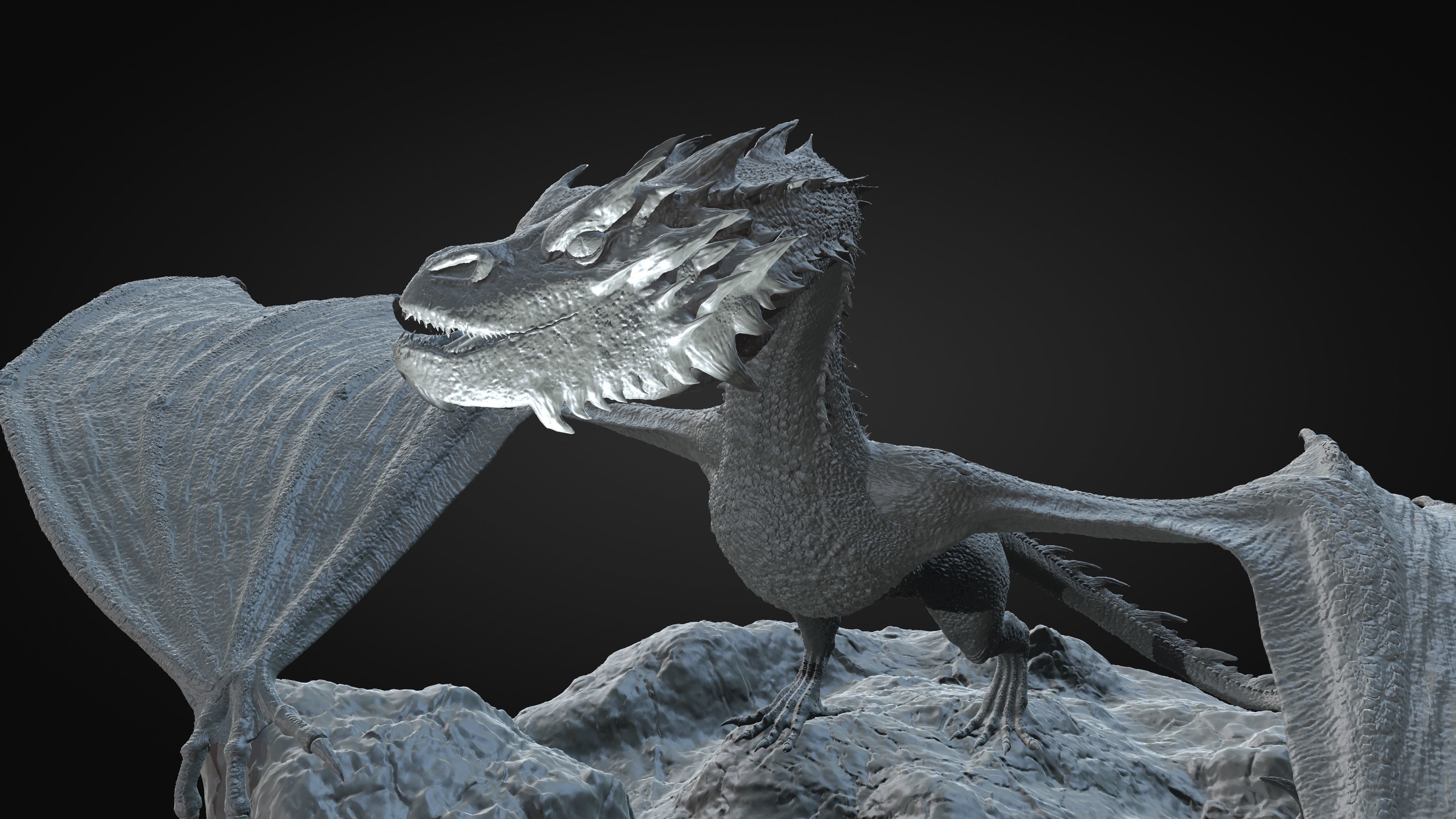 Dragon Smaug 3D print model_4