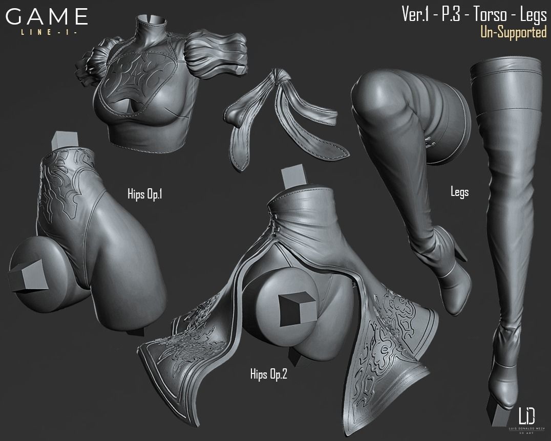 2B - 3D print - STL - Nier 3D print model_27