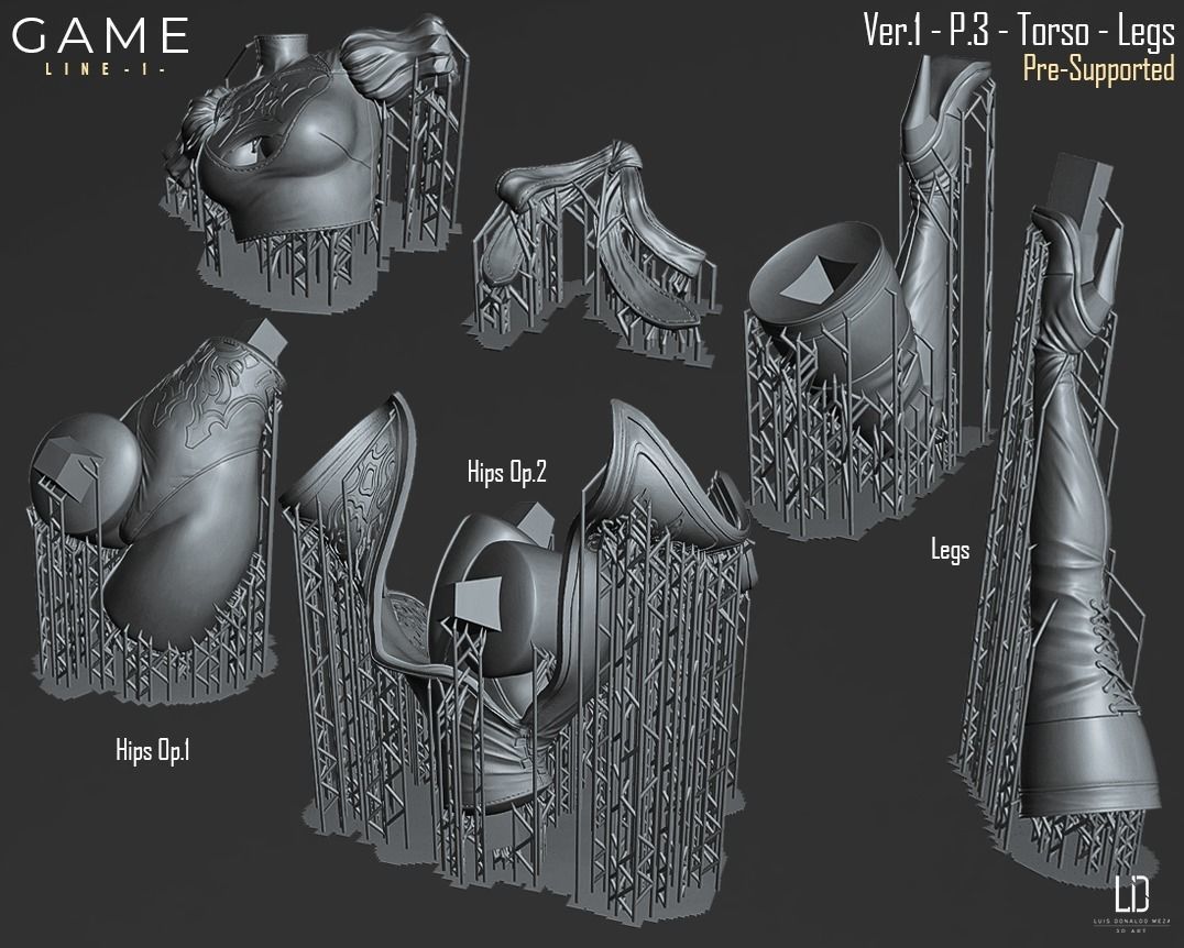 2B - 3D print - STL - Nier 3D print model_28