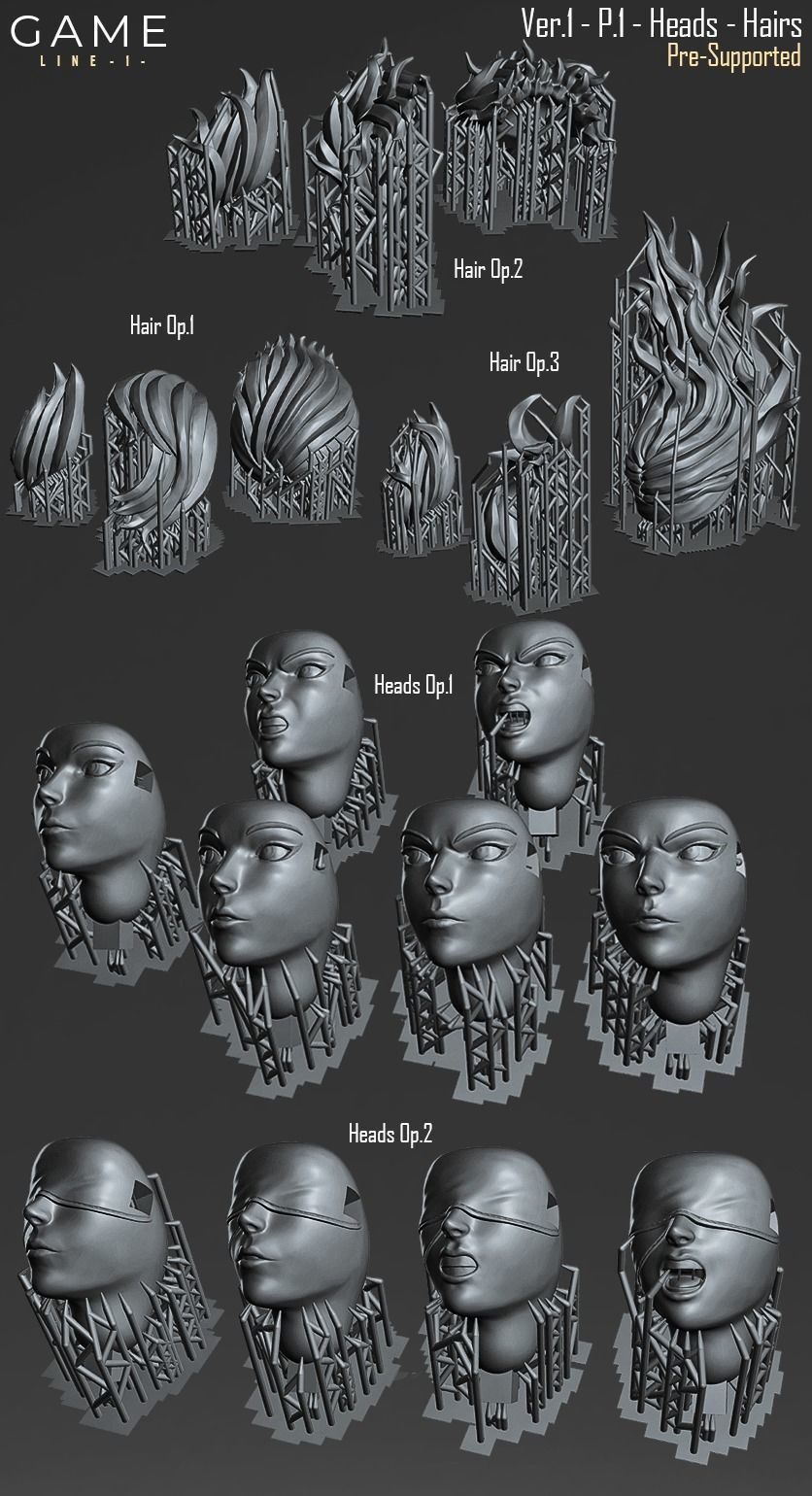 2B - 3D print - STL - Nier 3D print model_30