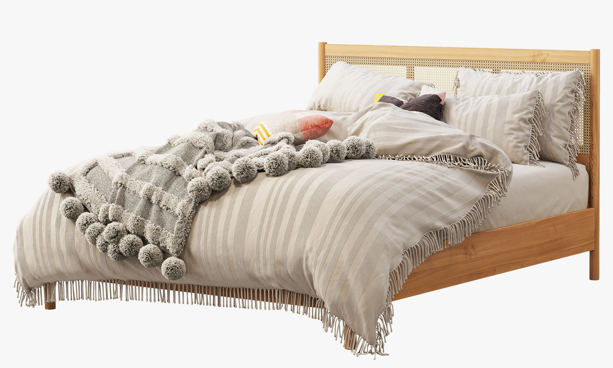 Joybird Cleo Bed 3D model_13