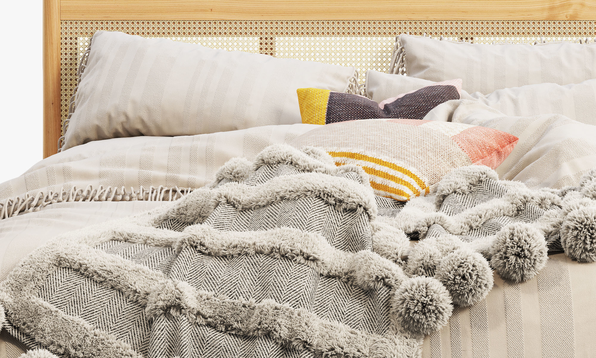 Joybird Cleo Bed 3D model_4