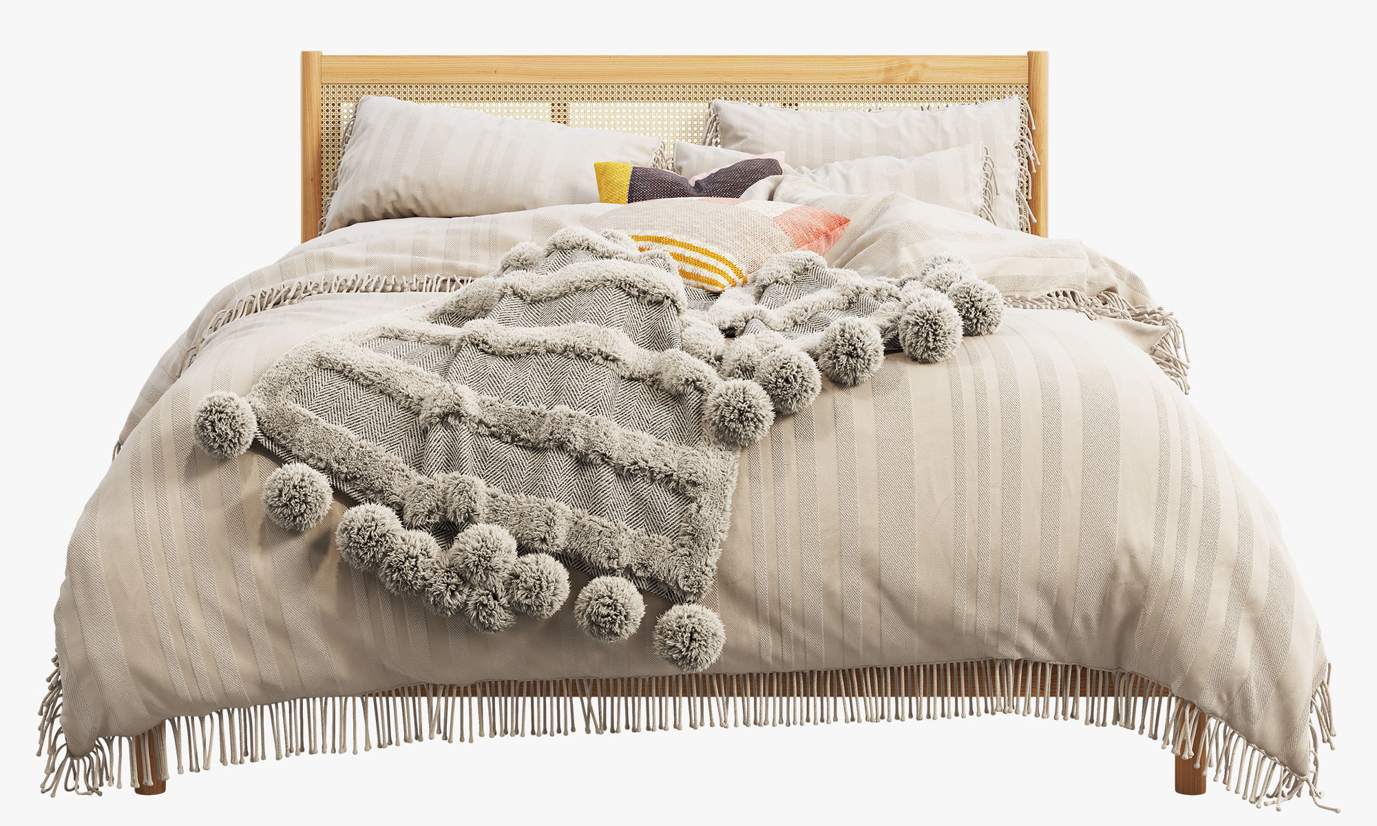 Joybird Cleo Bed 3D model_3