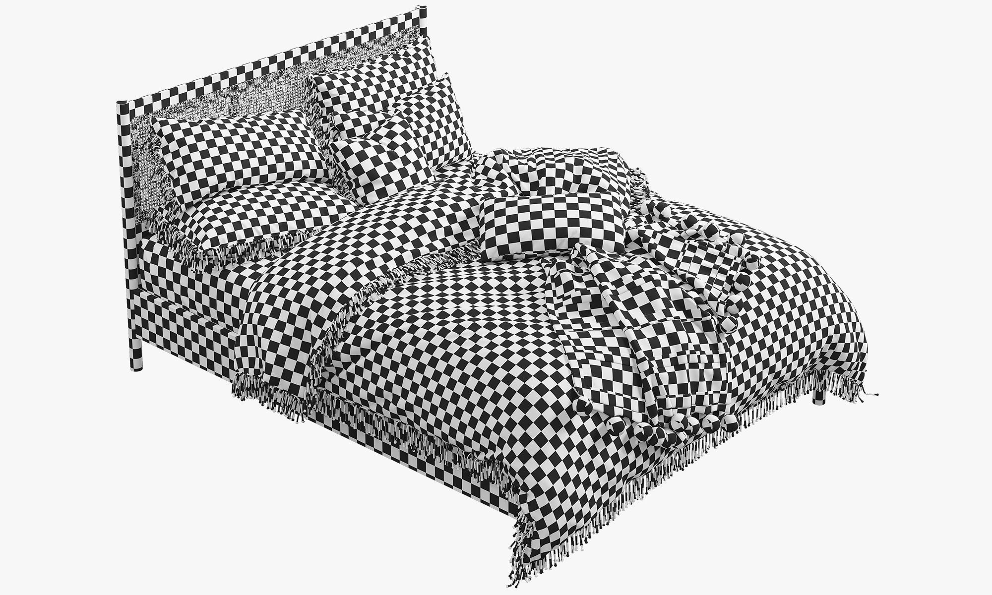 Joybird Cleo Bed 3D model_20