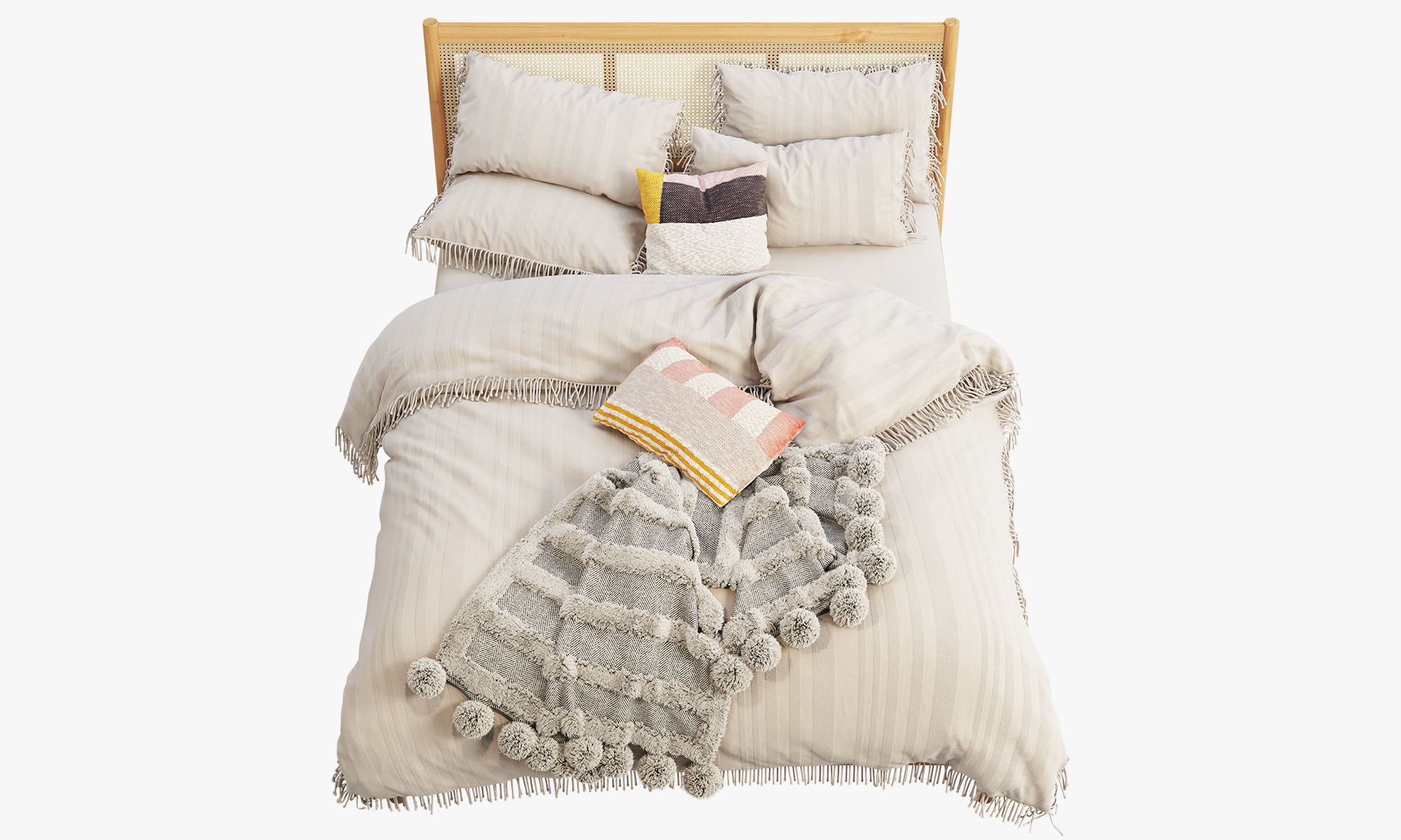 Joybird Cleo Bed 3D model_6