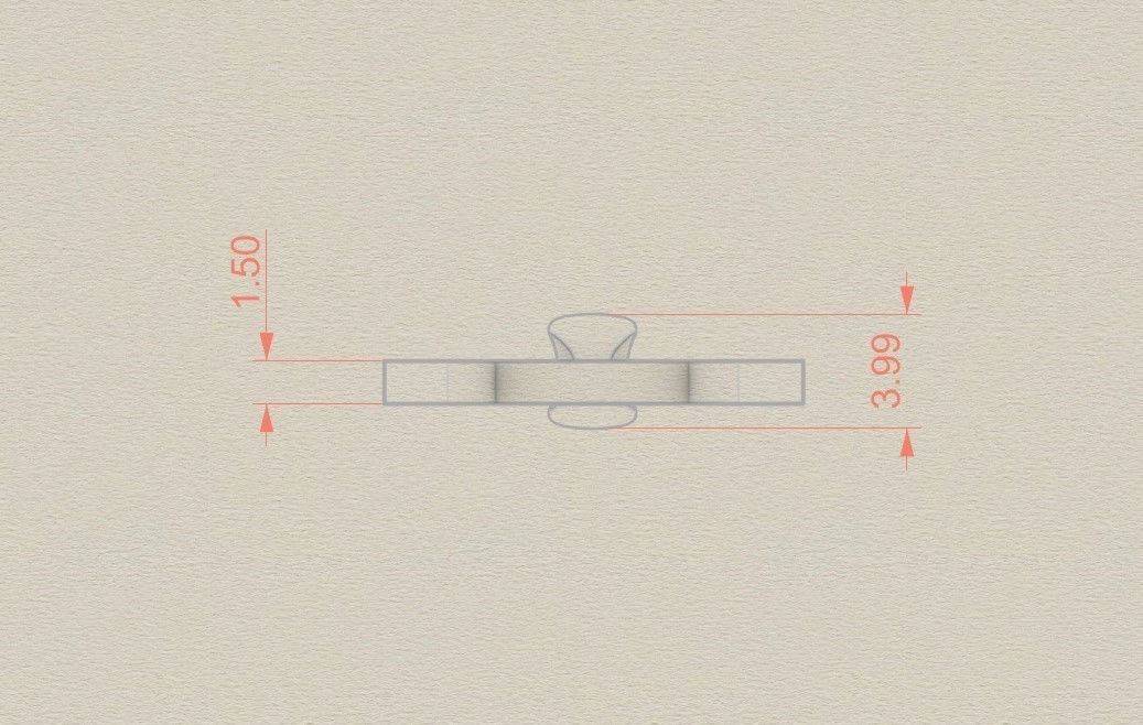 Model 602 Classic Initial Light A Letter 3D print model_7