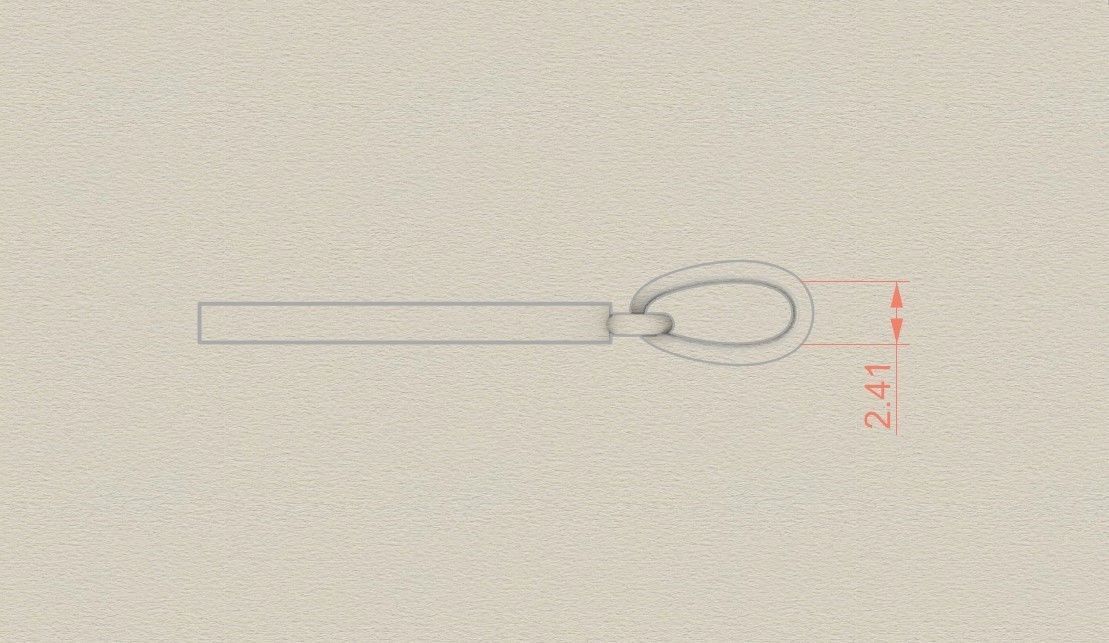 Model 602 Classic Initial Light A Letter 3D print model_8