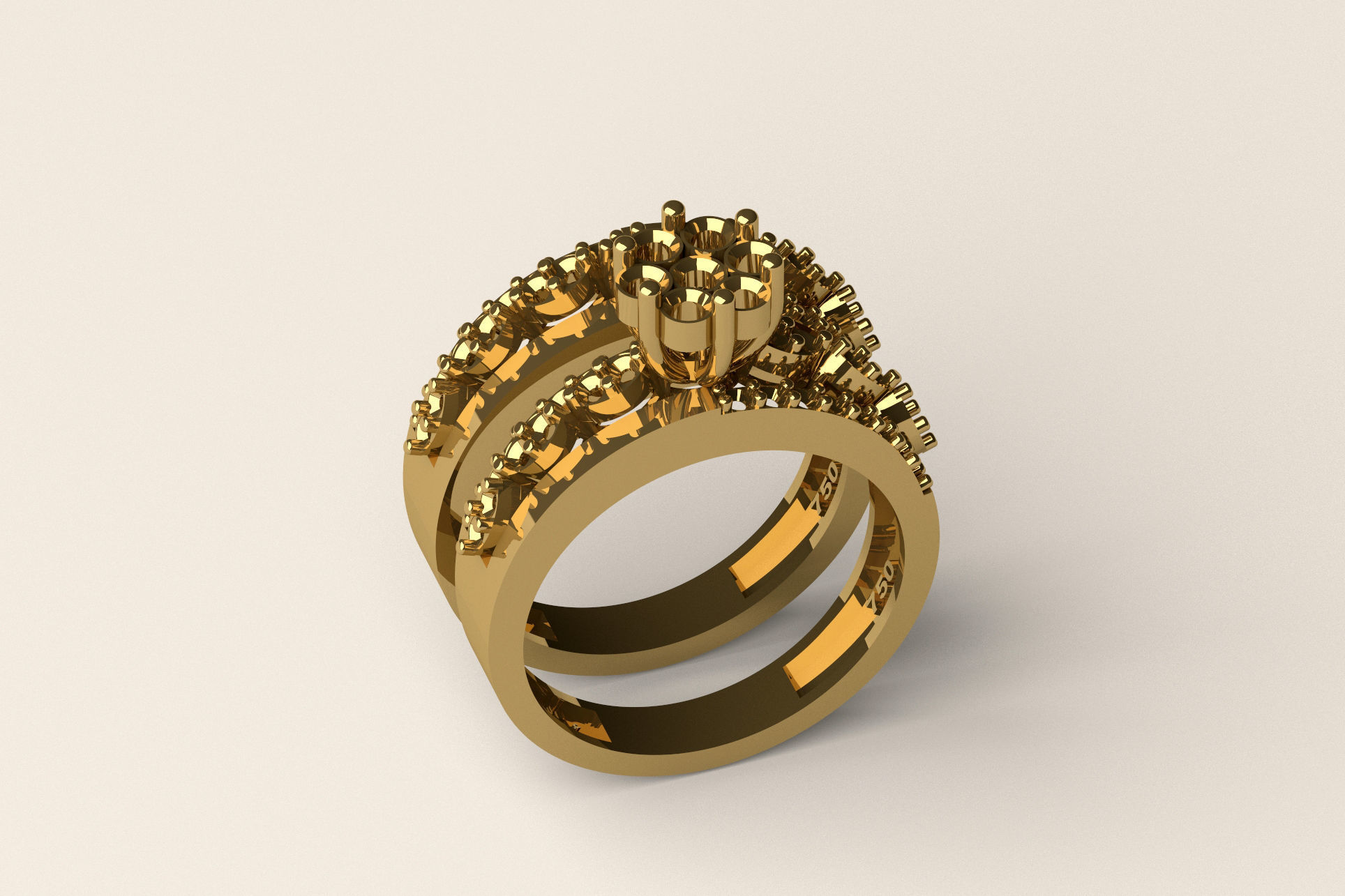 RING R 34 3D print model_2