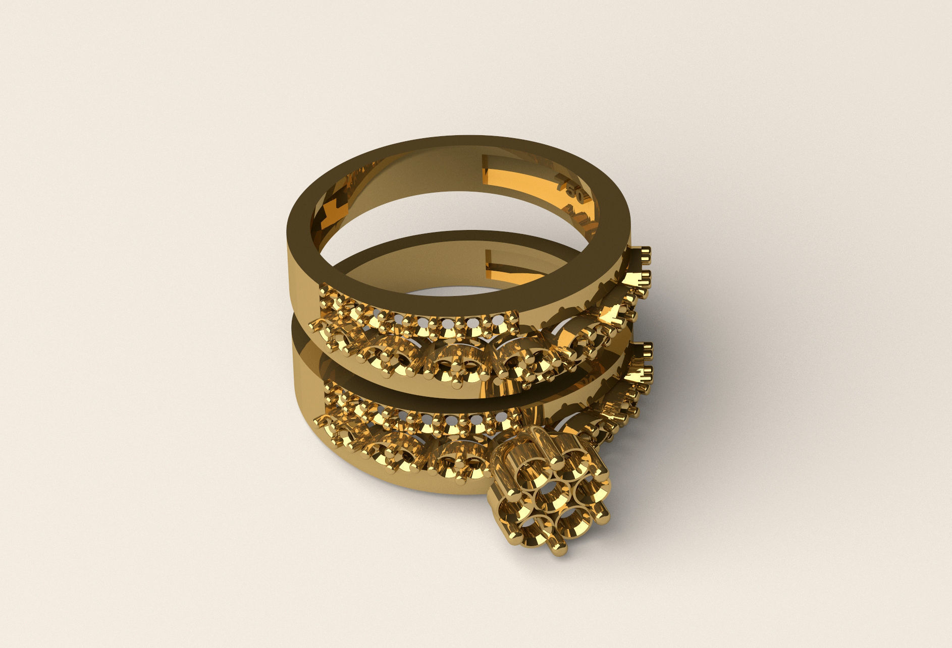 RING R 34 3D print model_1