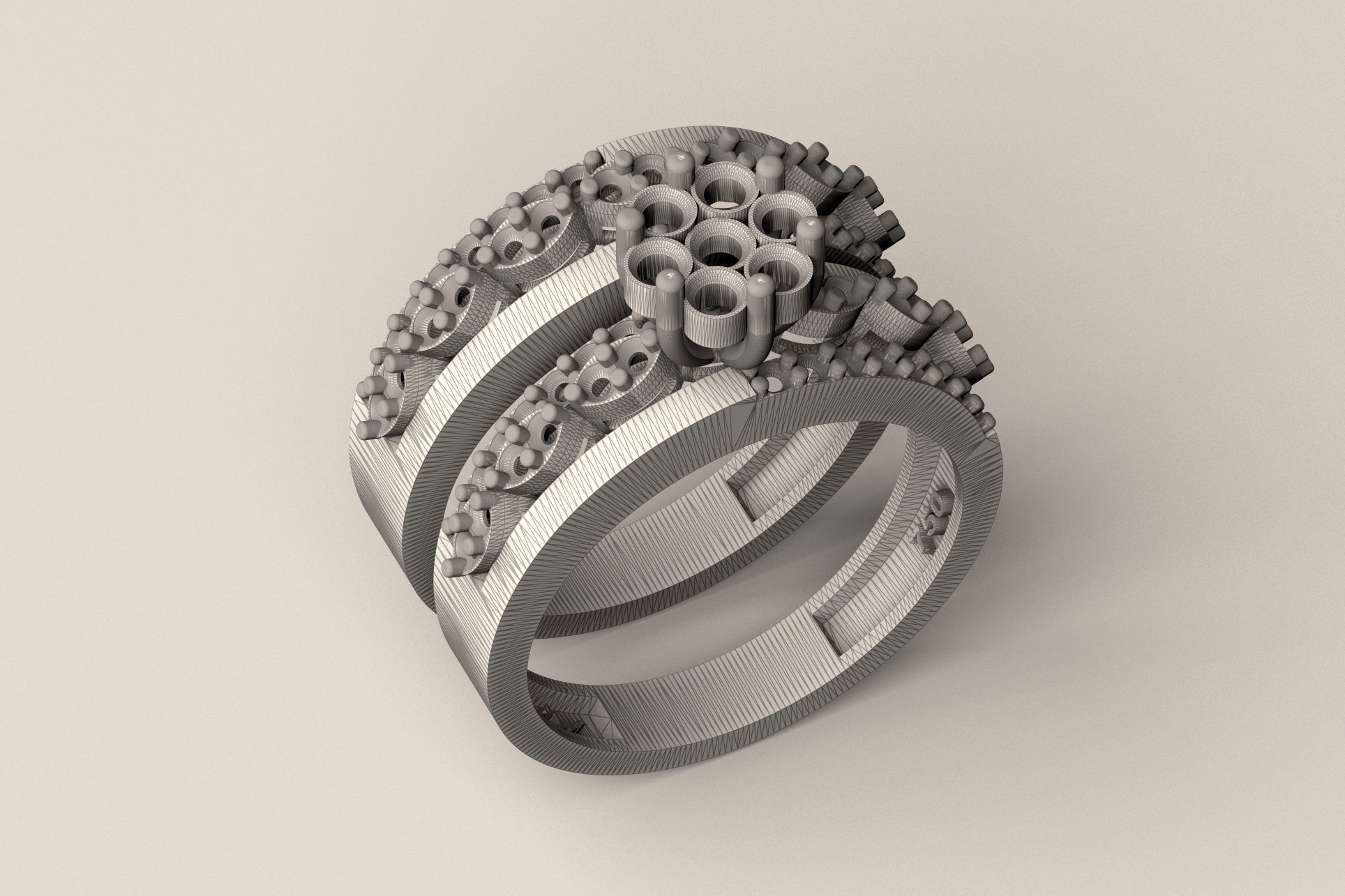 RING R 34 3D print model_5