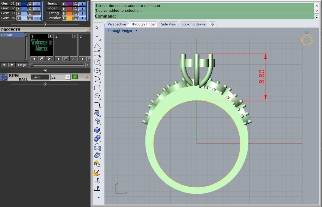 RING R 34 3D print model_3