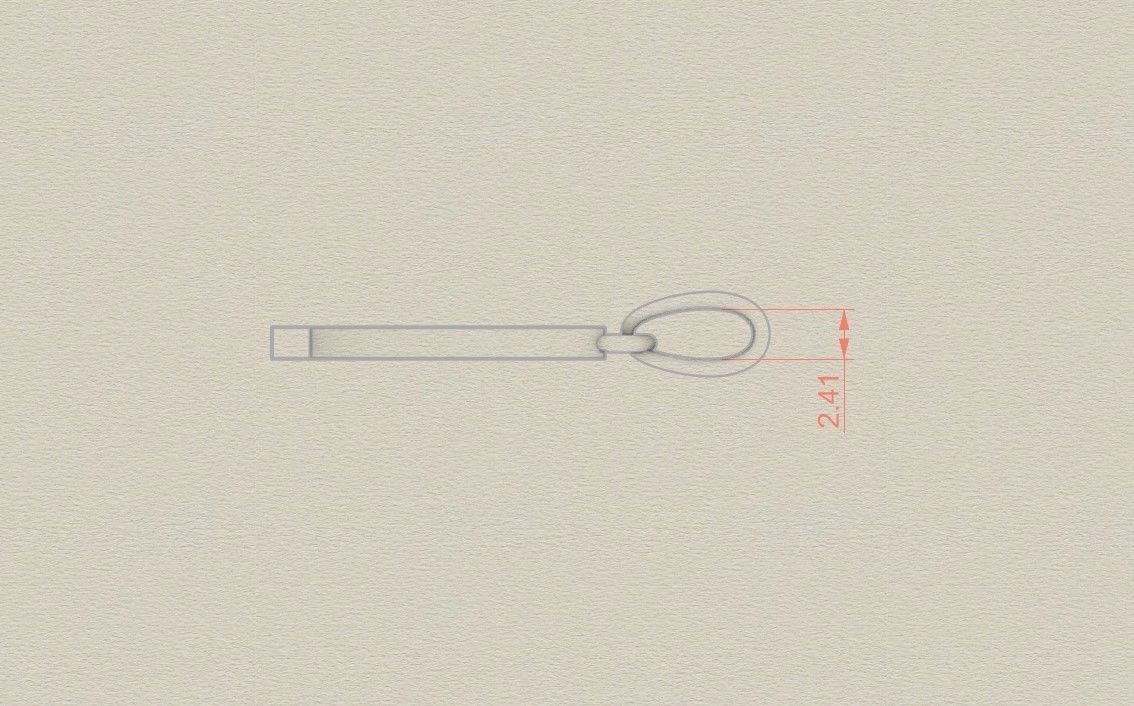 Model 613 Classic Initial Light L Letter 3D print model_8