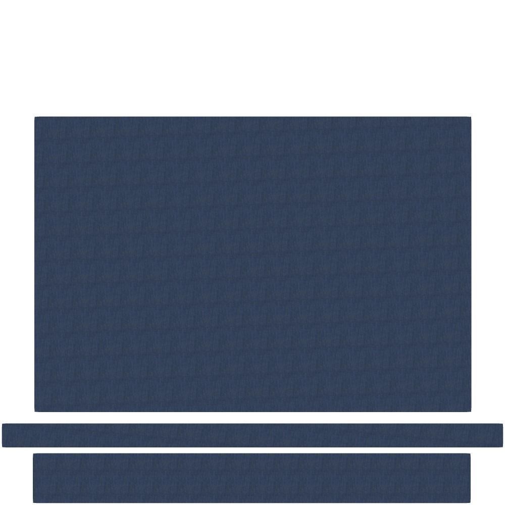  Demin Curtain  3D model_1