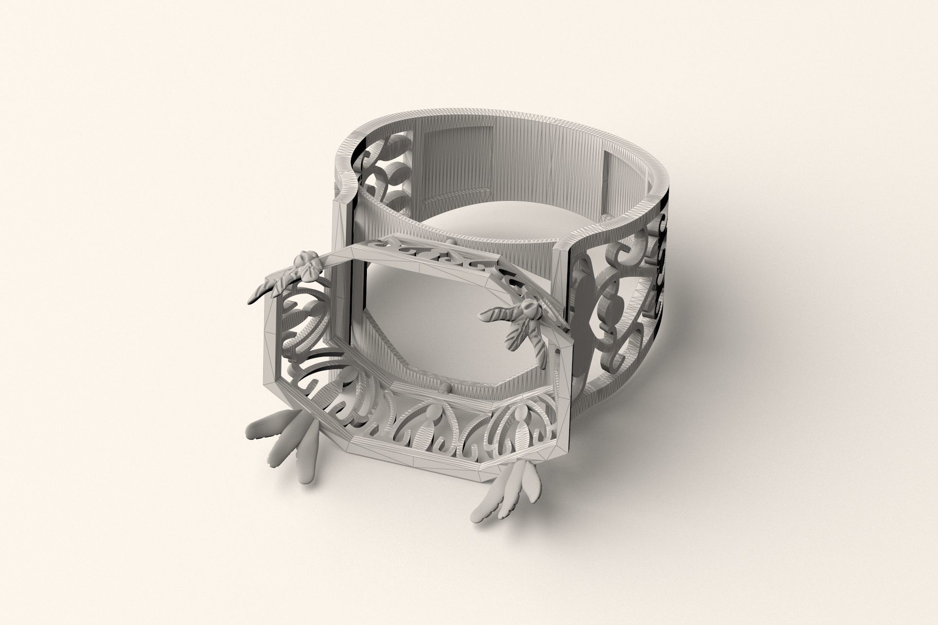 Ring R 39 3D print model_5