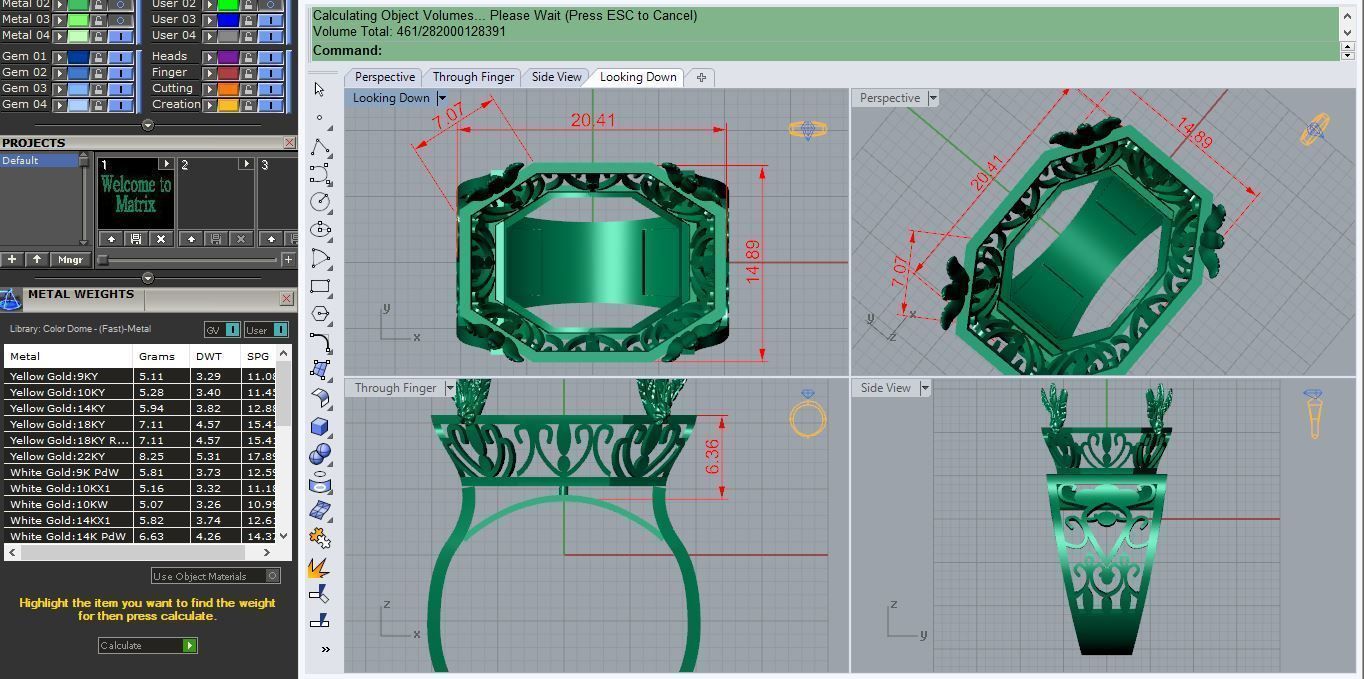 Ring R 39 3D print model_3