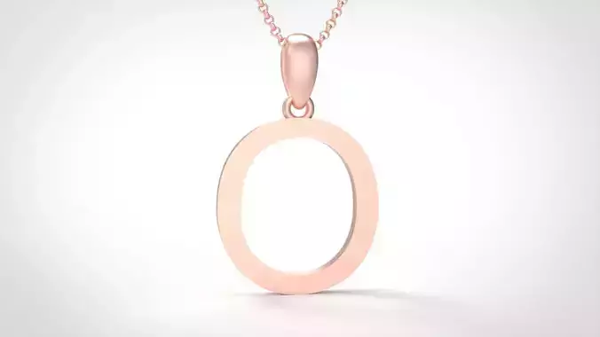 Model 616 Classic Initial Light O Letter