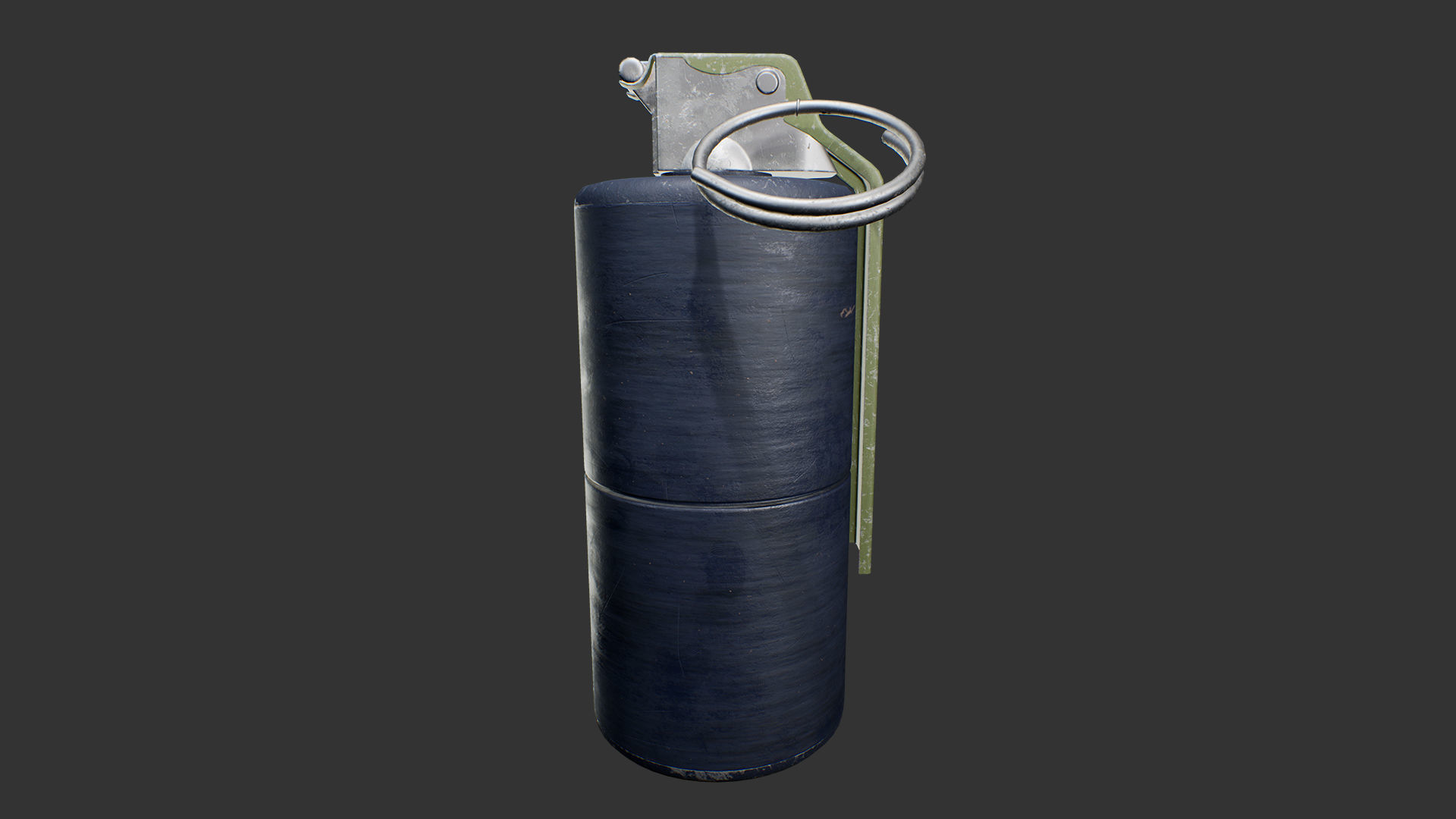 Mk3 Concussion Grenade Low-poly 3D model_4