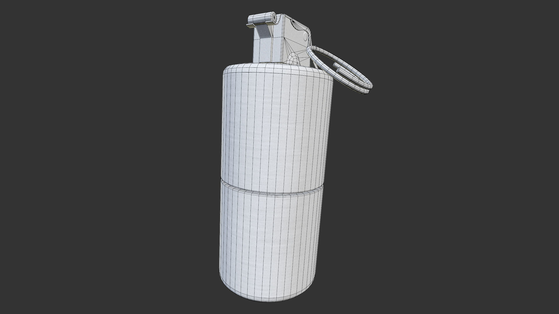 Mk3 Concussion Grenade Low-poly 3D model_8