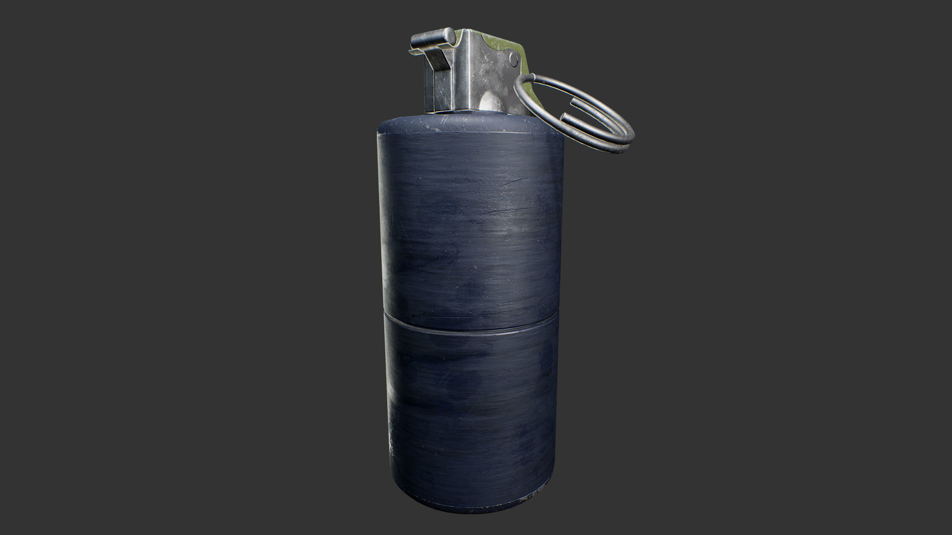 Mk3 Concussion Grenade Low-poly 3D model_6