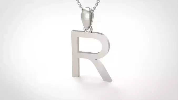 Model 618 Classic Initial Light R Letter