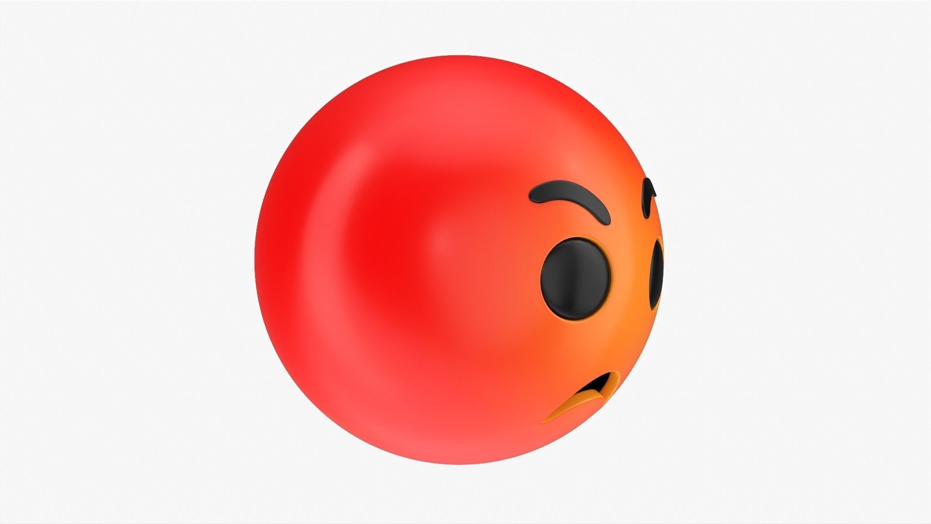 Emoji 071 Angry 3D model_1
