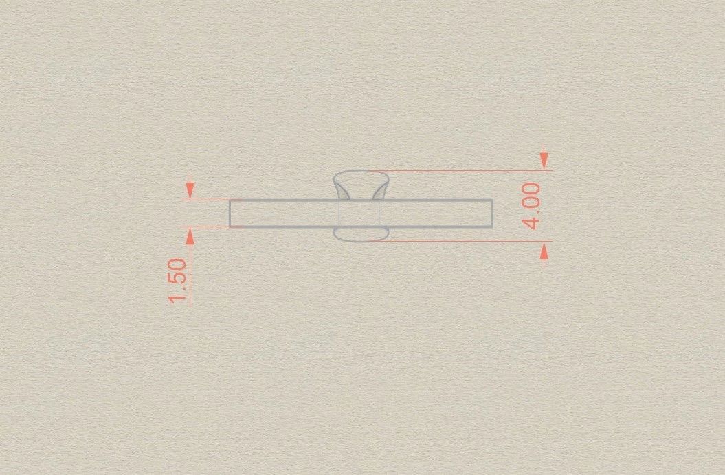 Model 622 Classic Initial Light V Letter 3D print model_8