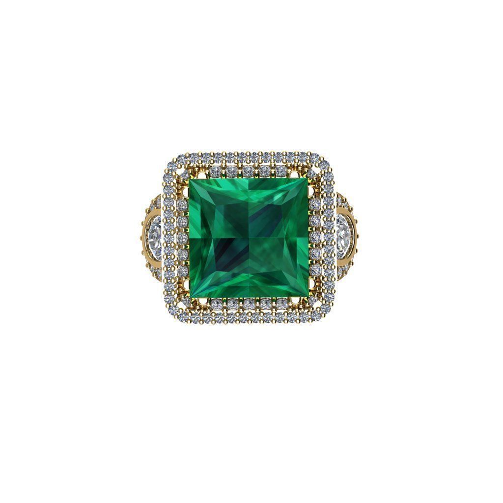 engagement rings 3D Model Collection 3D print model tmtr35 3D print model_2