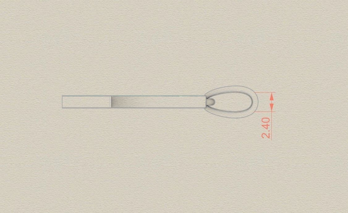 Model 630 C Love Heart Initial Letter   3D print model_8