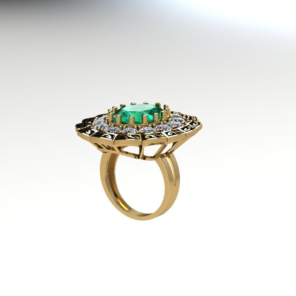 engagement rings 3D Model Collection 3D print model tmtr36 3D print model_1