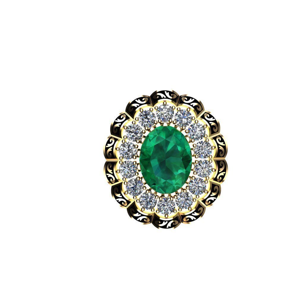 engagement rings 3D Model Collection 3D print model tmtr36 3D print model_3