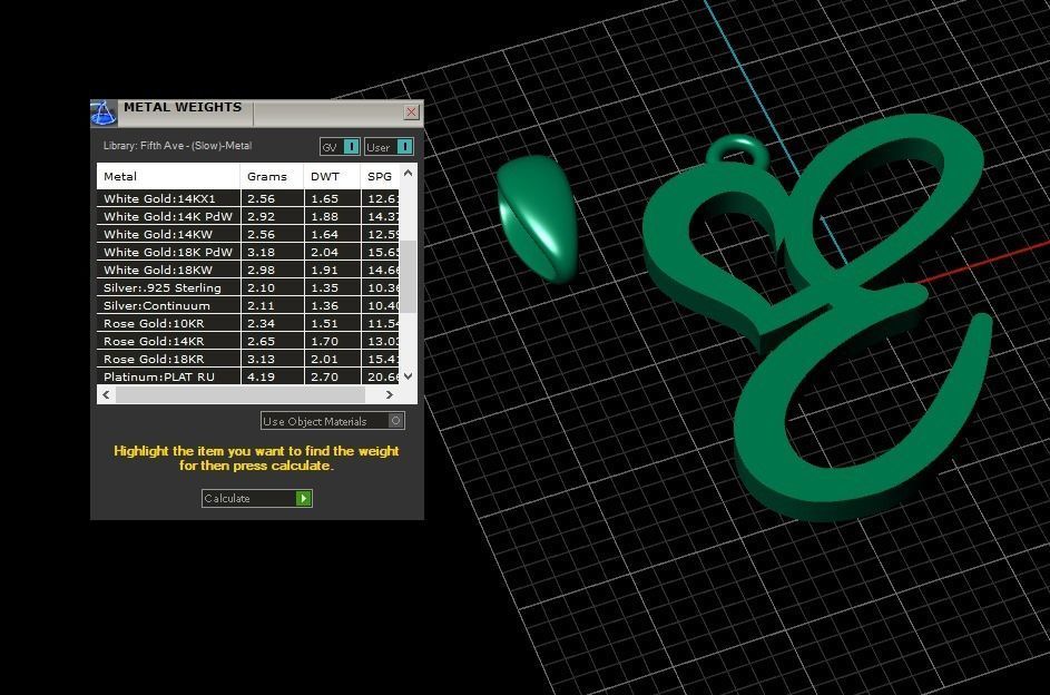 Model 632 E Love Heart Initial Letter   3D print model_12