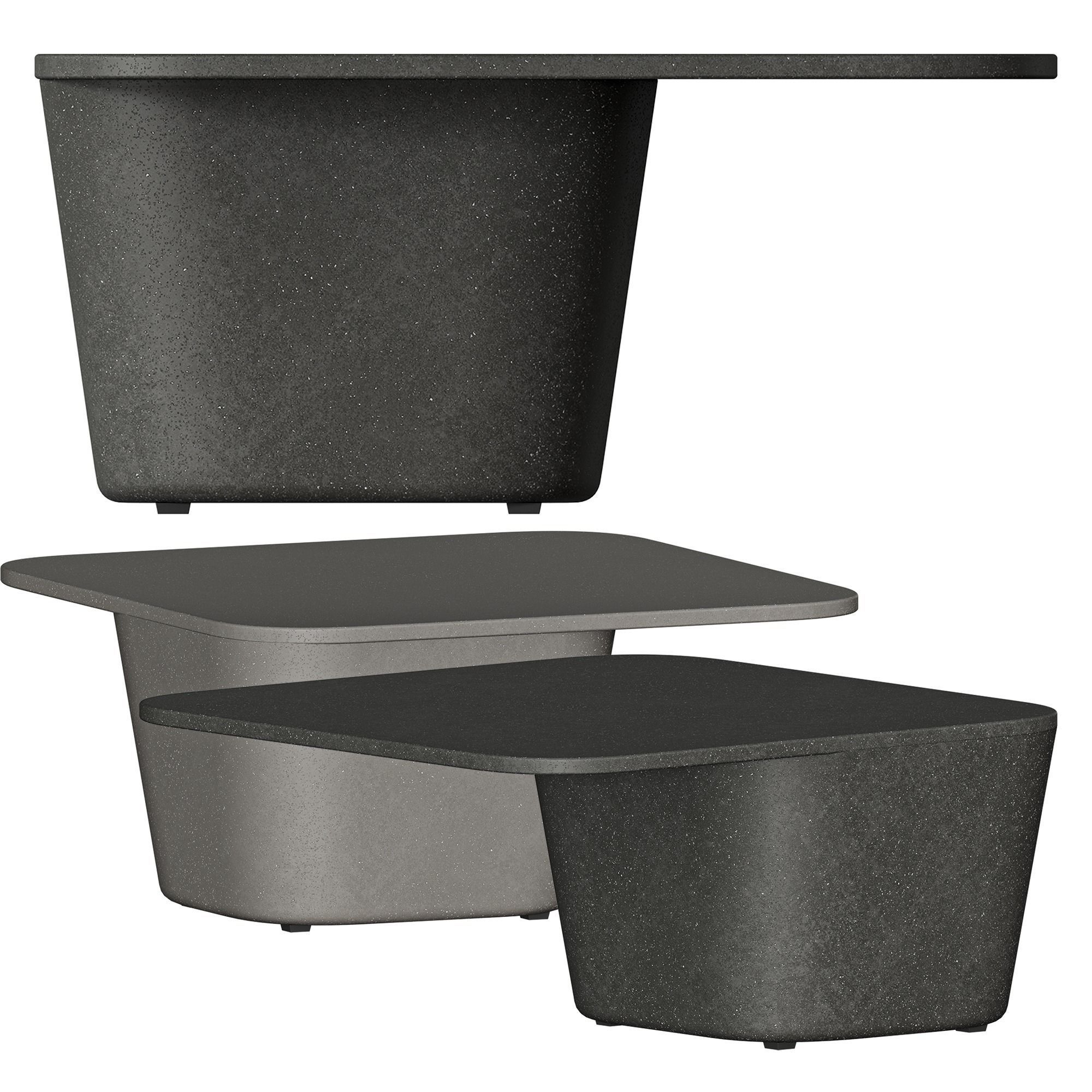 TAO Side Table by TRIBU 3D model_1