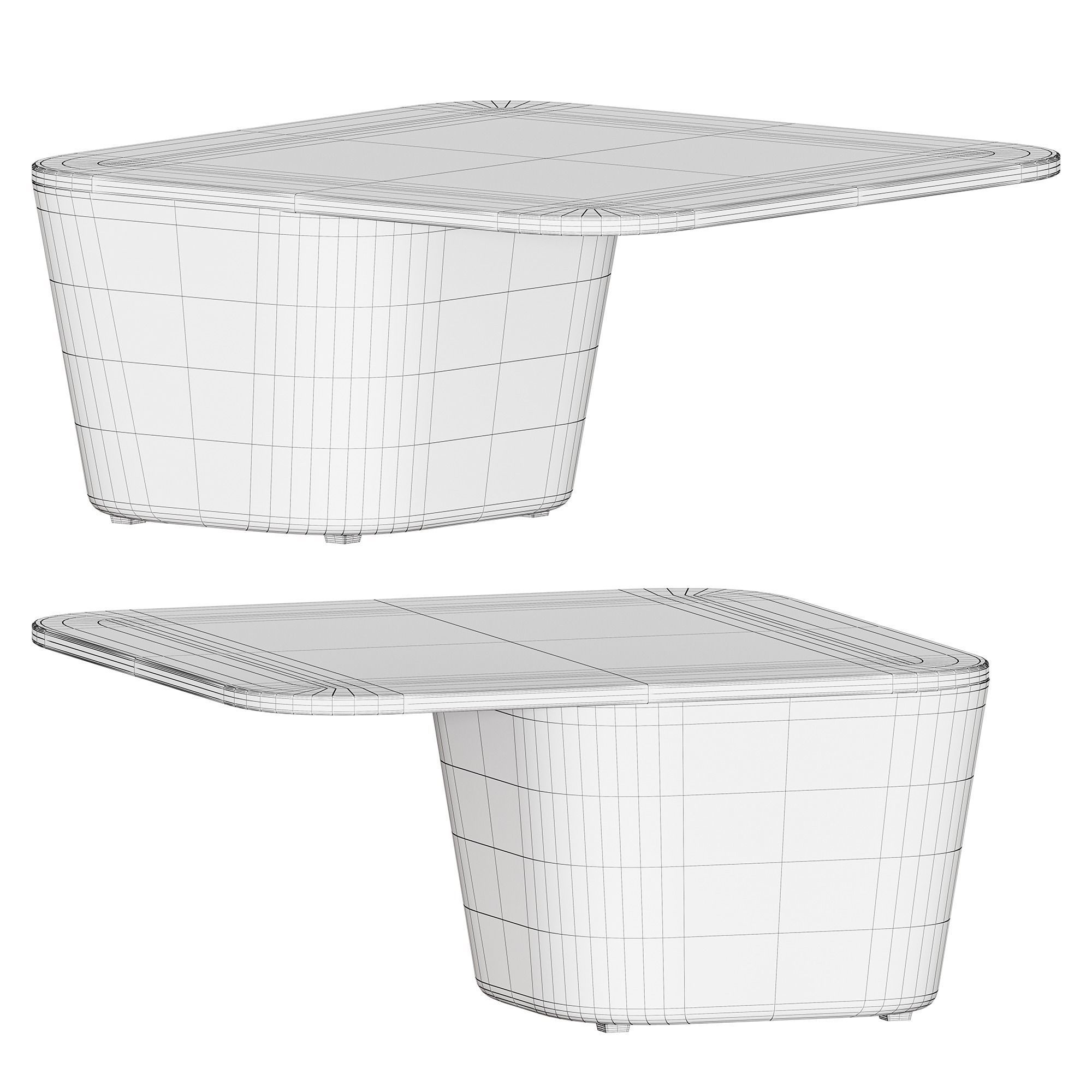 TAO Side Table by TRIBU 3D model_6