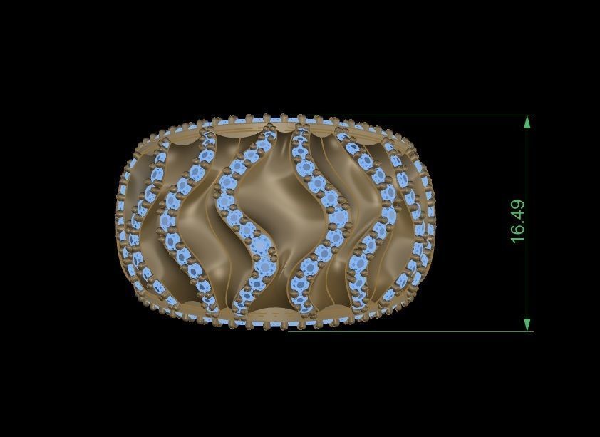 engagement rings 3D Model Collection 3D print model tmtr38 3D print model_4